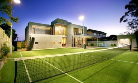 maison loft de luxe à Melbourne avec terrain de tennis