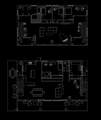 plan maison next house